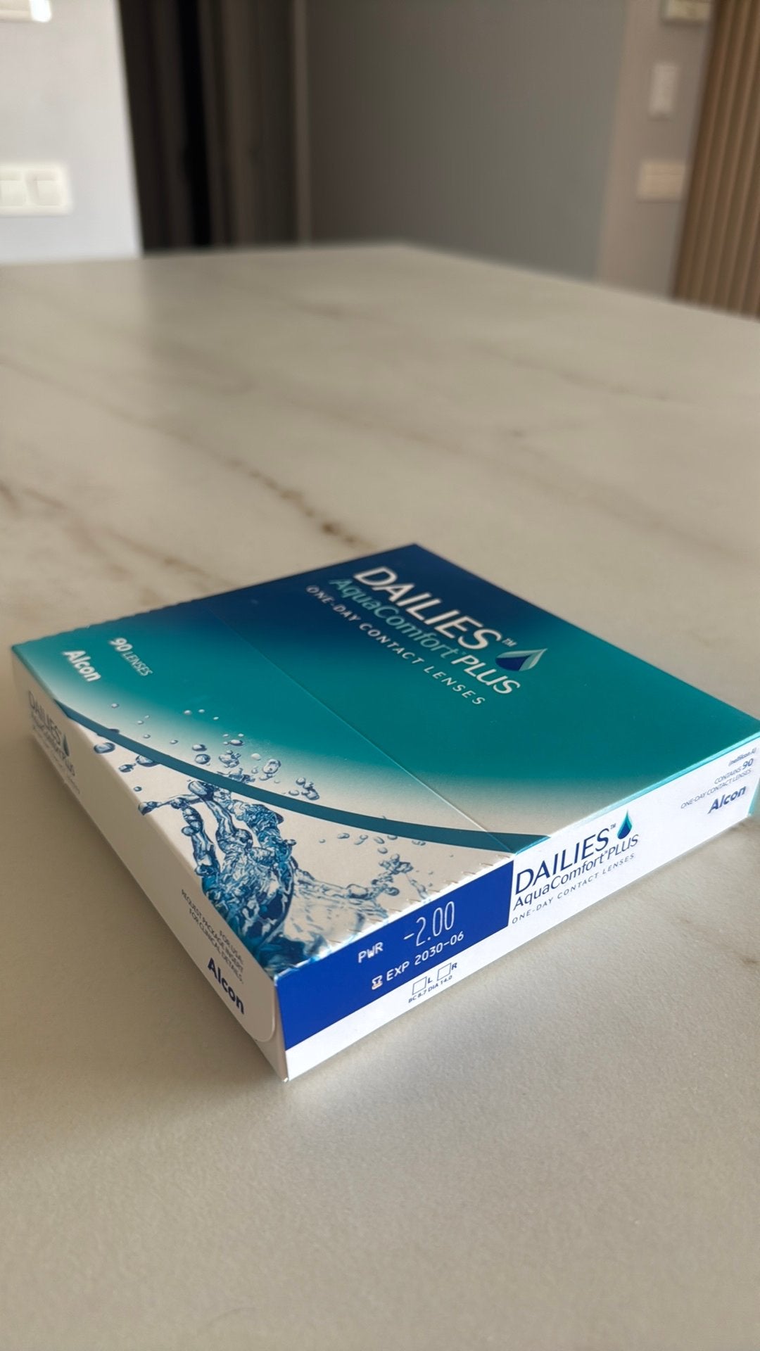 Dailies Aquacomfort Plus -2.00 90 daglenzen, Ophalen, Nieuw, Ogen, Overige typen