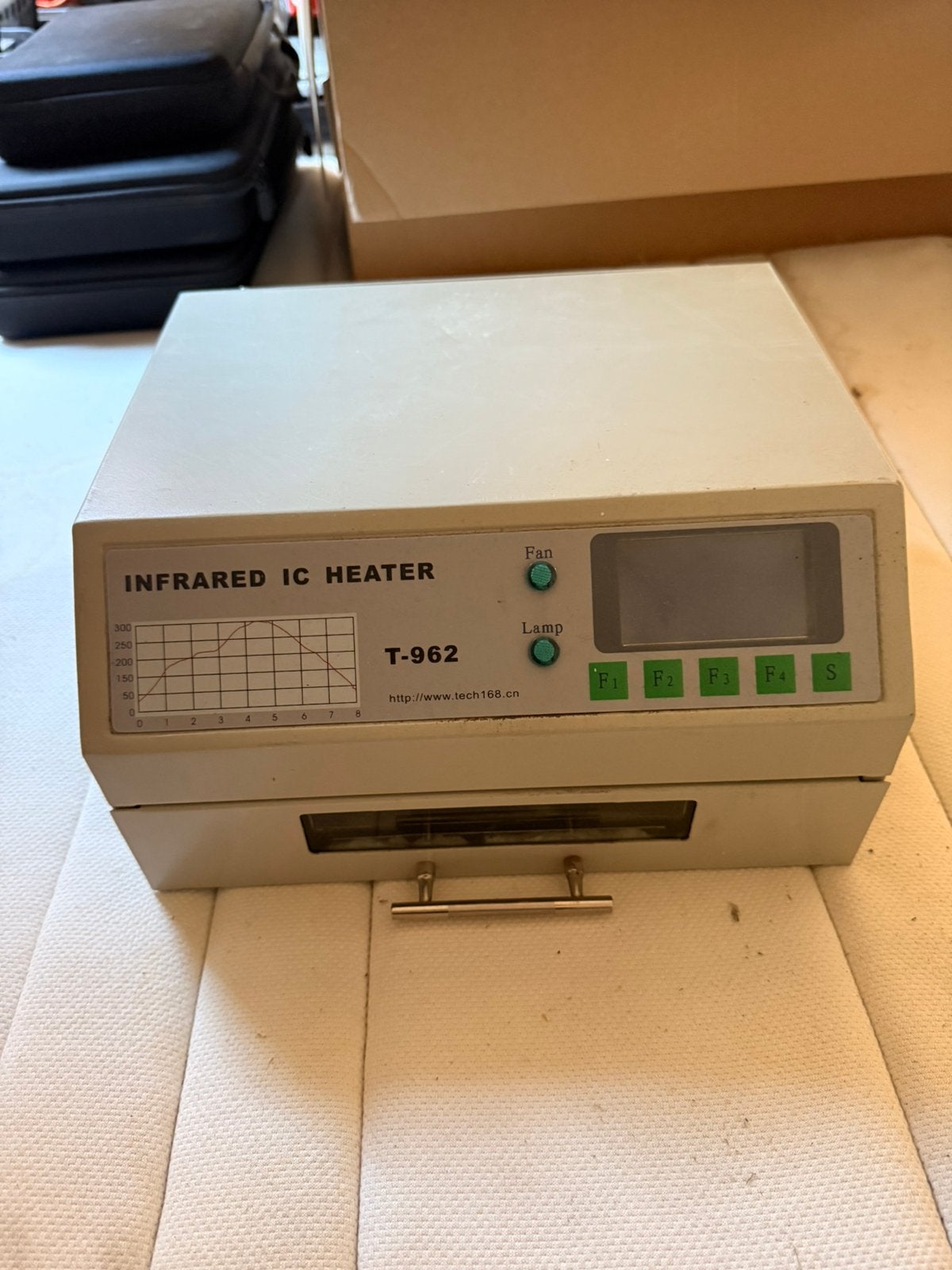 Infrared heater, reflow oven T-962, Hobby en Vrije tijd, Ophalen, Gebruikt
