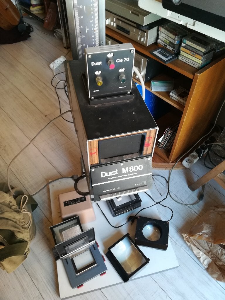Durst M800 tête couleur, Enlèvement
