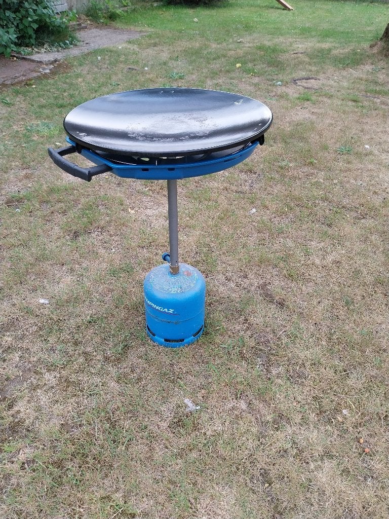 skottelbraai, Ophalen, Zo goed als nieuw