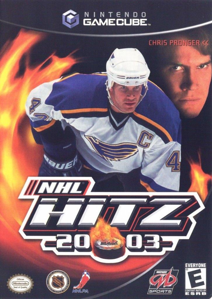 NHL Hitz 2003 (zonder boekje), Games en Spelcomputers, Games | Nintendo GameCube, Gebruikt, 1 speler, Ophalen of Verzenden, Sport