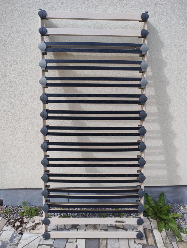 2 x Lattoflex lattenbodems 200x90, Ophalen, Gebruikt, 90 cm, Bedbodem