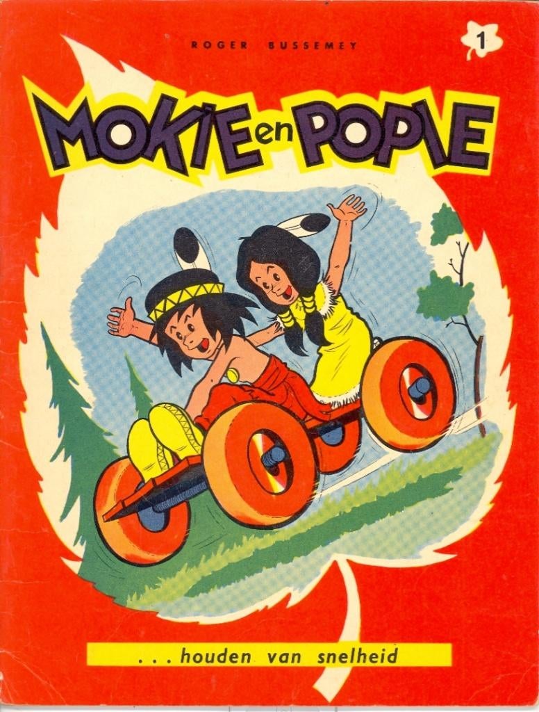 Verzameling strips Mokie en Popie., Boeken, Meerdere stripboeken, Ophalen of Verzenden, Gelezen