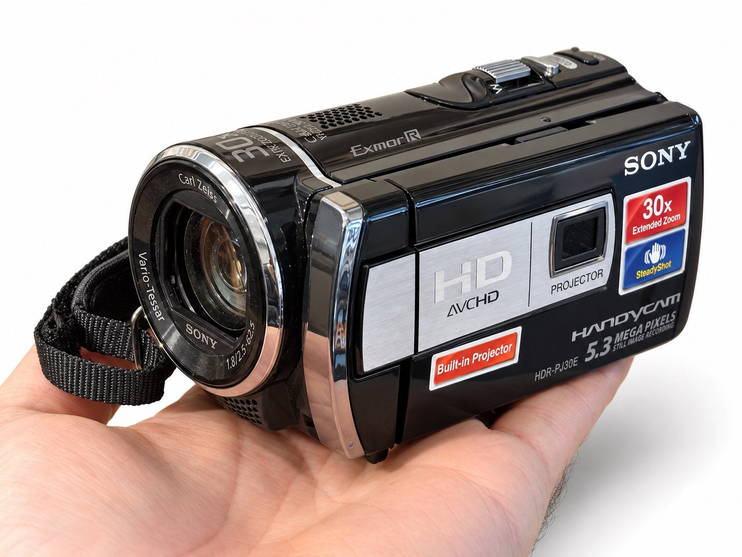 Sony 1080p full HD-camera - PJ200E, Full HD, Sony, Ophalen of Verzenden, Zo goed als nieuw