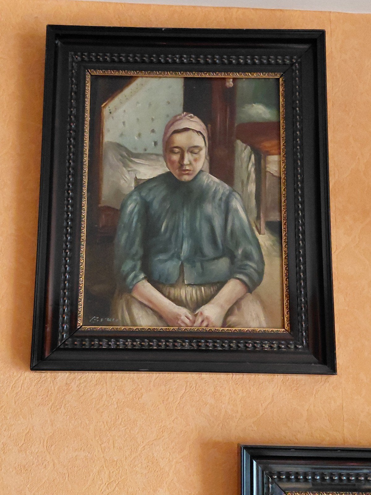 belle peinture ancienne, Enlèvement