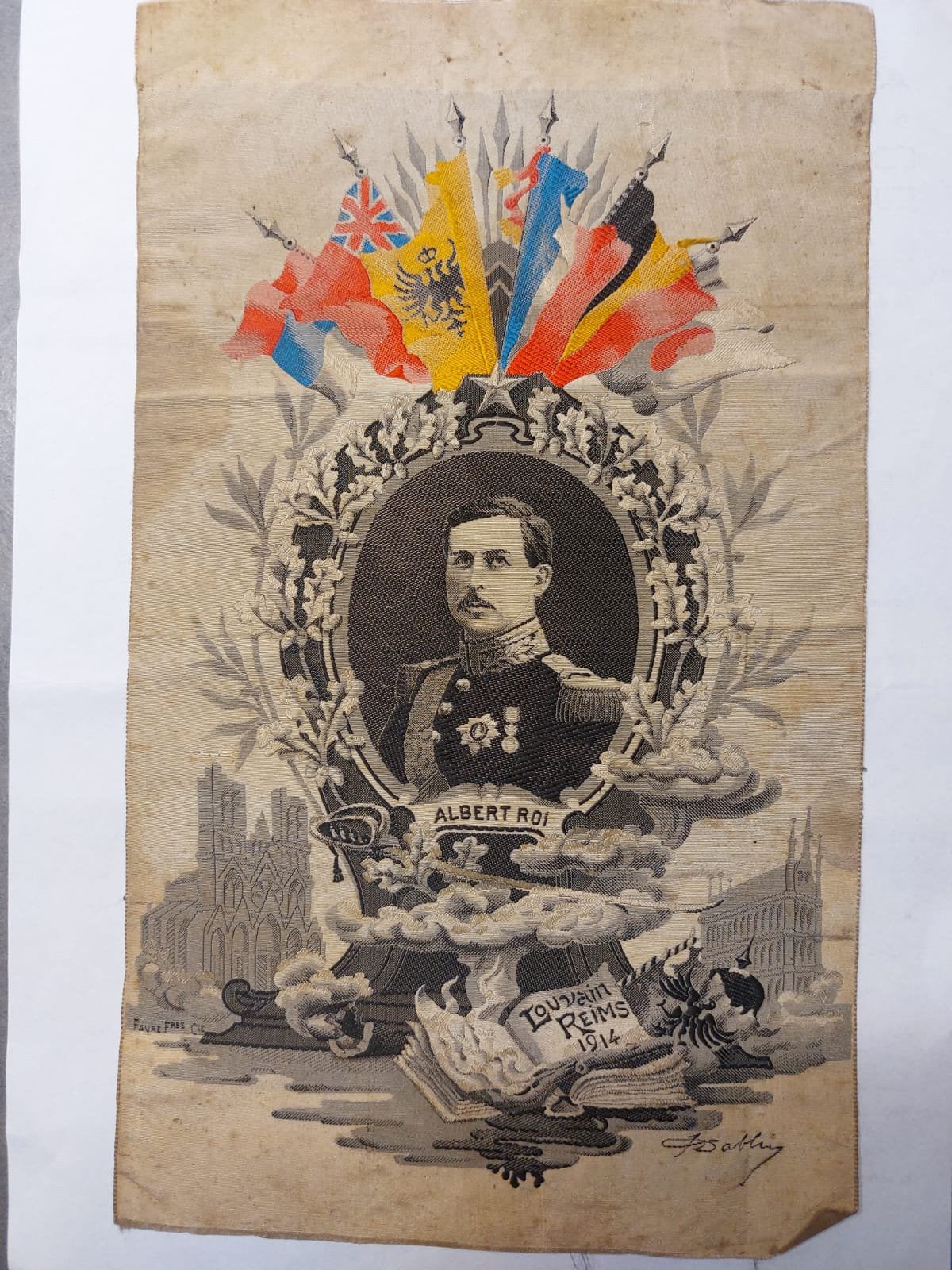 Ww1Roi Albert, Verzamelen, Militaria | Algemeen, Ophalen of Verzenden