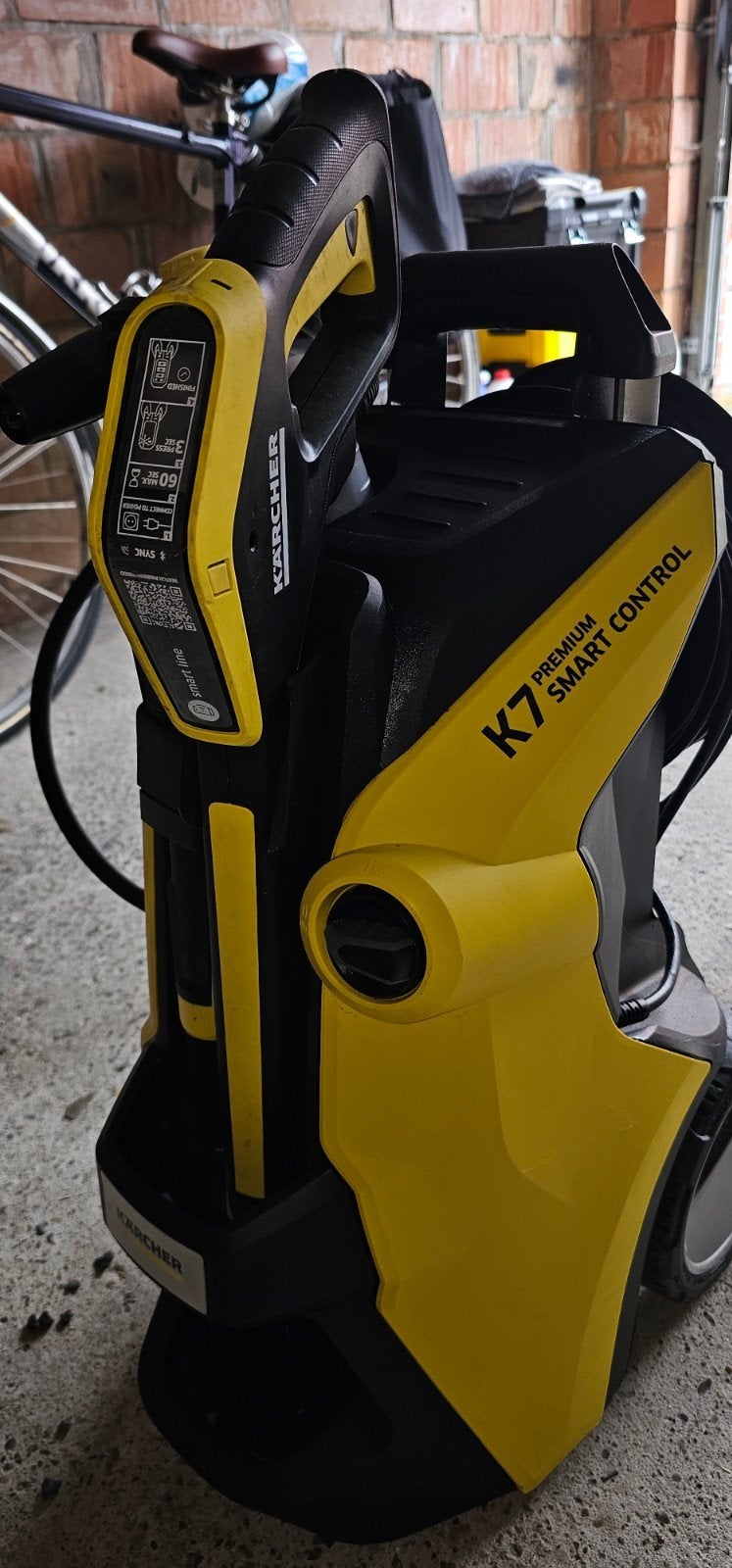 Karcher k7 smart, Ophalen
