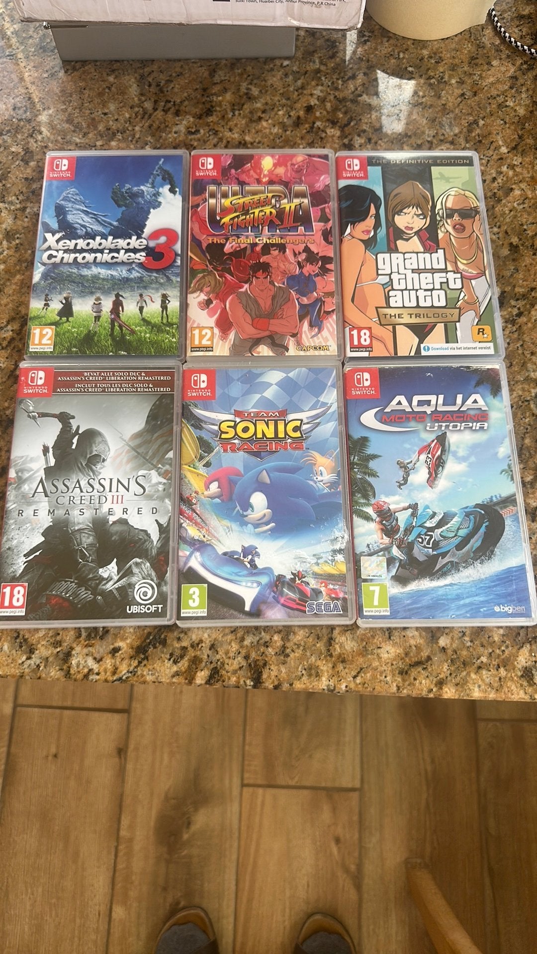 Nintendo switch games, Ophalen of Verzenden, Gebruikt