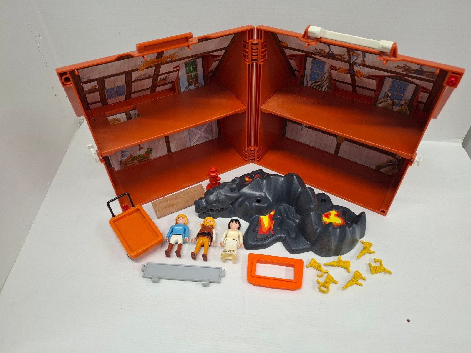 Ferme de plats à emporter Playmobil avec toutes sortes de pi, Enfants & Bébés, Enlèvement ou Envoi, Bâtiment, Utilisé, Country