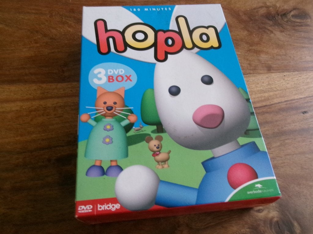 Hopla DVD box, Gebruikt, Alle leeftijden, Tv-serie, Educatief
