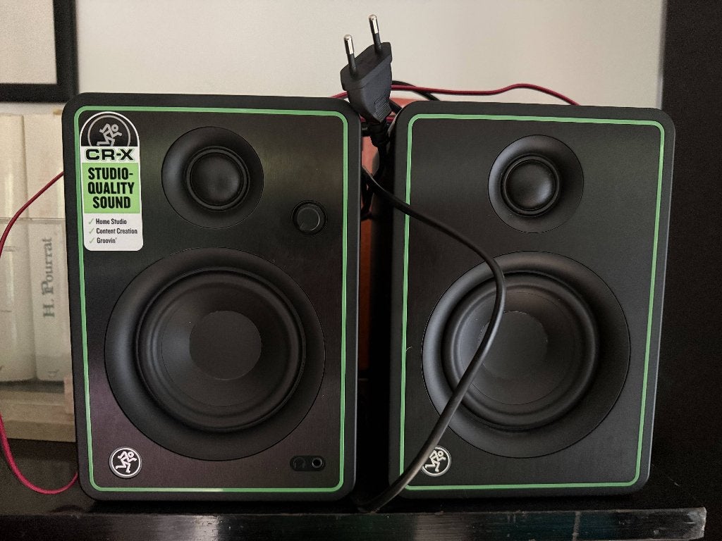 MACKIE CR4-X actieve speakers, Ophalen, Zo goed als nieuw, Minder dan 500 watt, Overige typen