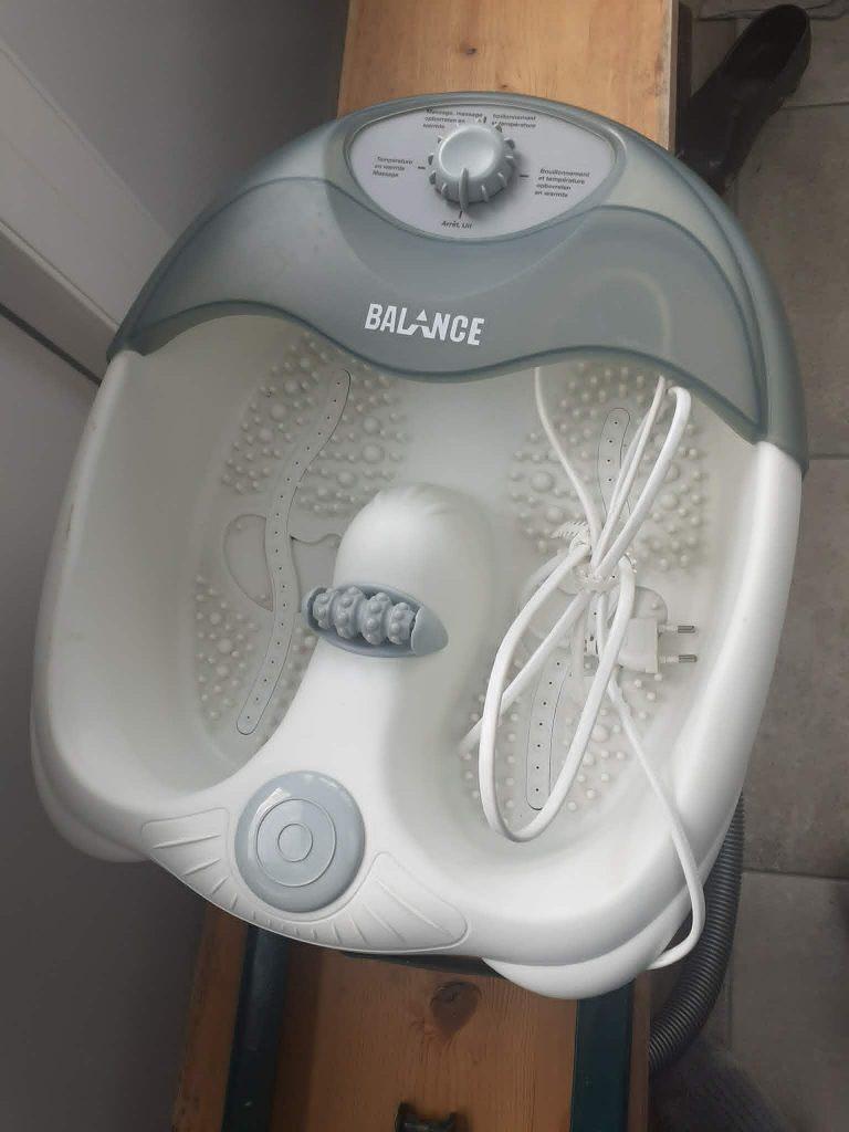 Voetenbad met massage, Sport en Fitness, Massageproducten, Ophalen, Zo goed als nieuw, Overige typen