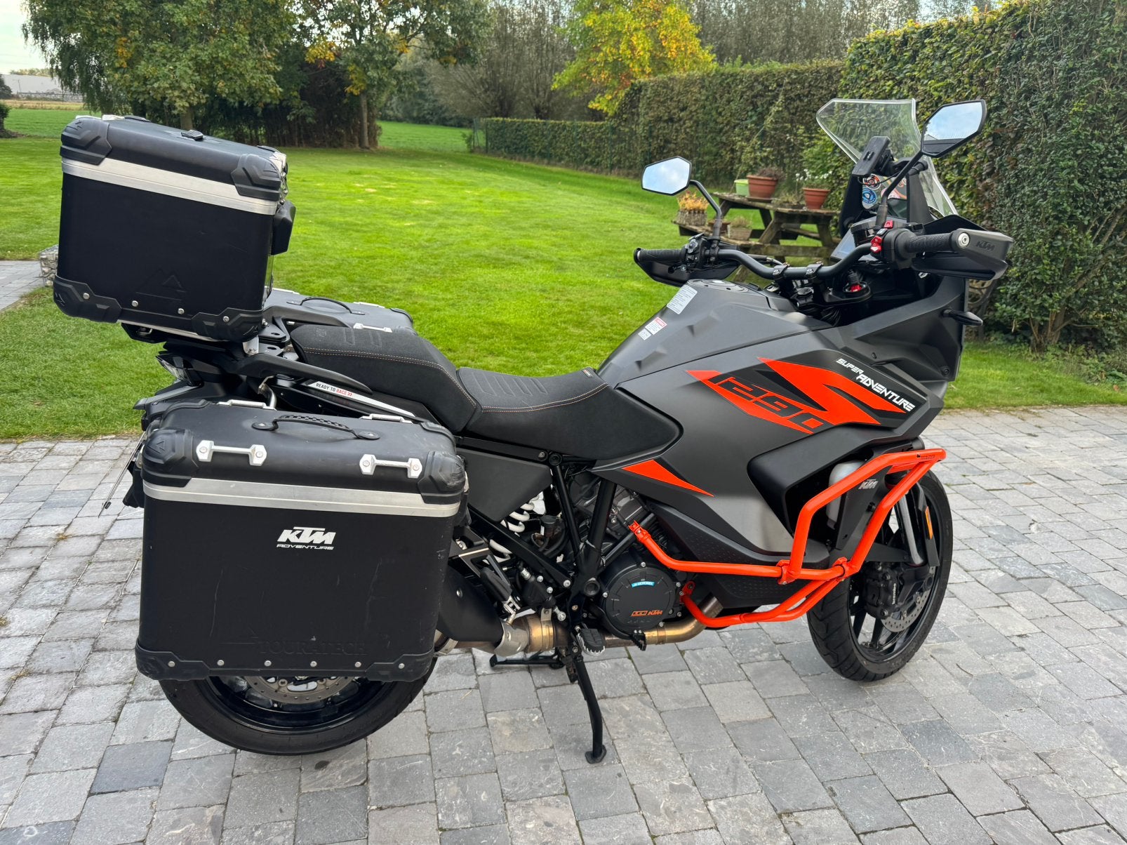 KTM Super Adventure 1290 S met techpack, Permis Moto A, Occasion, 3 cylindres, Manuelle
