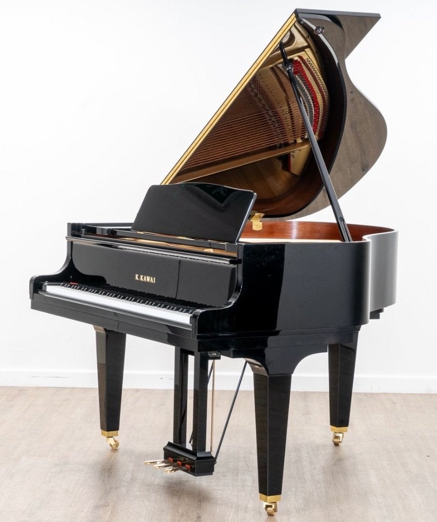 Piano quart Queue « Kawai » GE-1  Garantie: 10 ans, Muziek en Instrumenten, Piano's, Zo goed als nieuw, Vleugel, Zwart, Ophalen