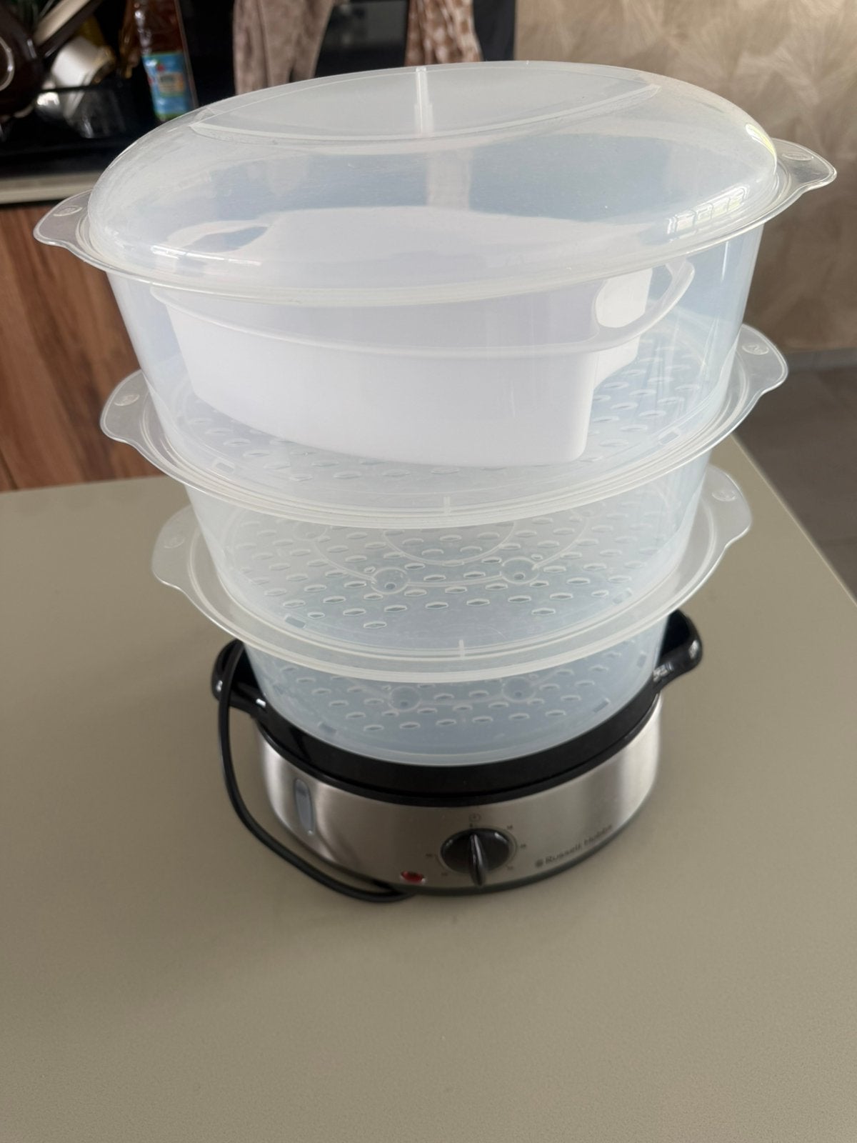 Russell Hobbs Stoomkoker Cook@Home, Elektronische apparatuur, Stoomapparaten, Ophalen, Zo goed als nieuw