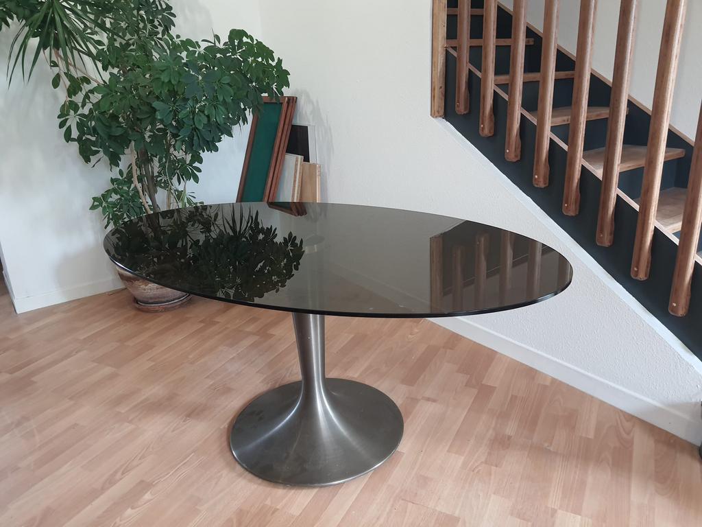 TABLE PIED TULIPE DESIGNER, Antiek en Kunst, Kunst | Designobjecten, Ophalen