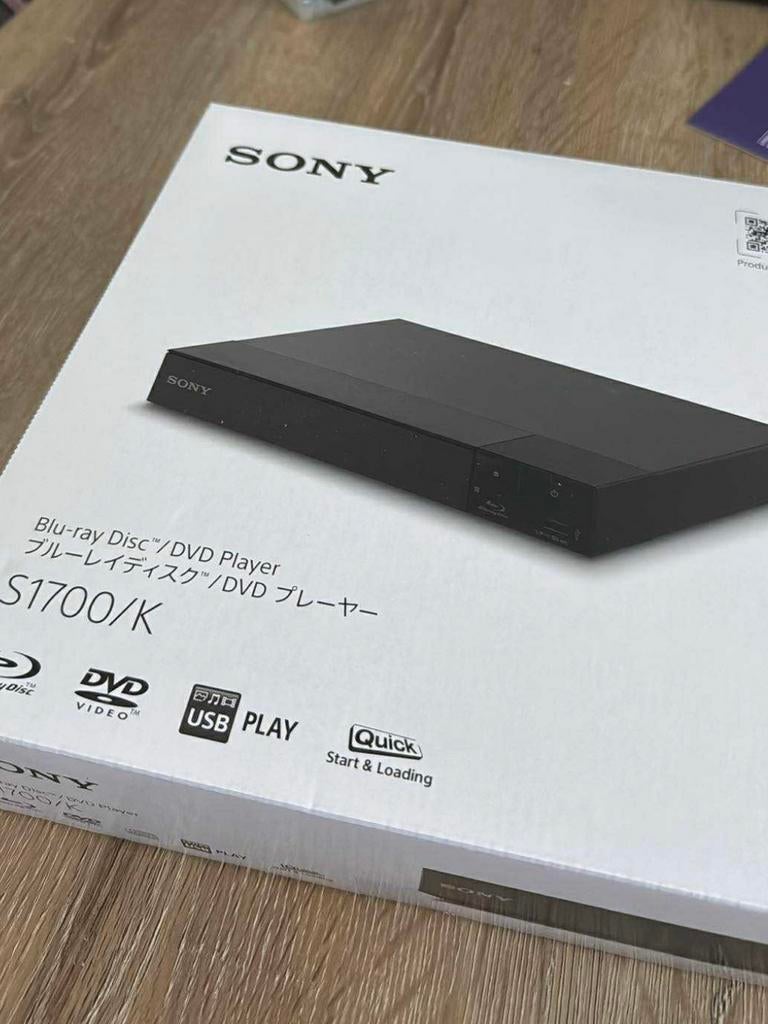 Blu ray speler S1700/K, Ophalen, Zo goed als nieuw, Sony
