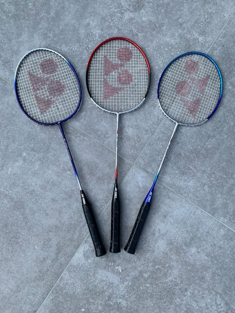 Badminton rackets, Sport en Fitness, Badminton, Ophalen, Gebruikt, Racket(s)
