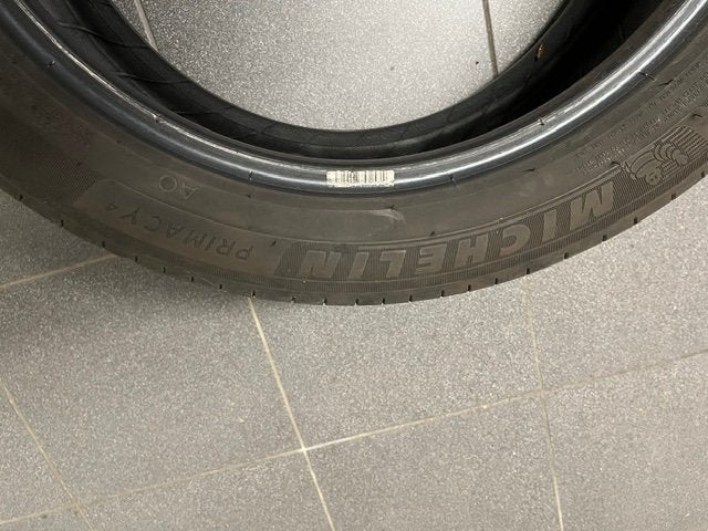 4 pneus été Michelin Primacy 215/50 R18 92W, Ophalen, 18 inch, Gebruikt, Band(en)