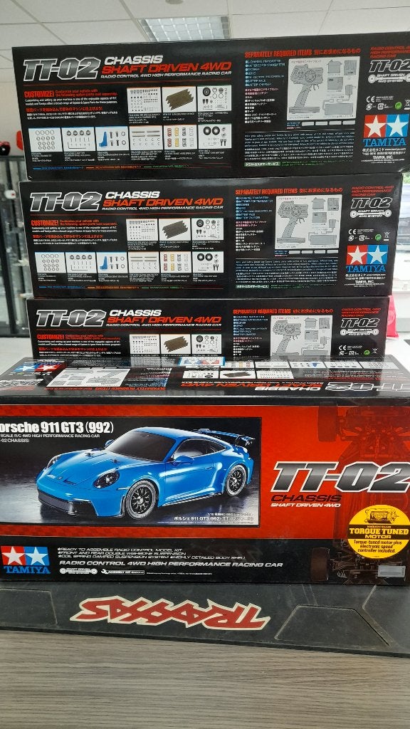 Tamiya Porsche 911 GT3 Bouwkit, Nieuw, Schaal 1:10, Auto onroad, Ophalen