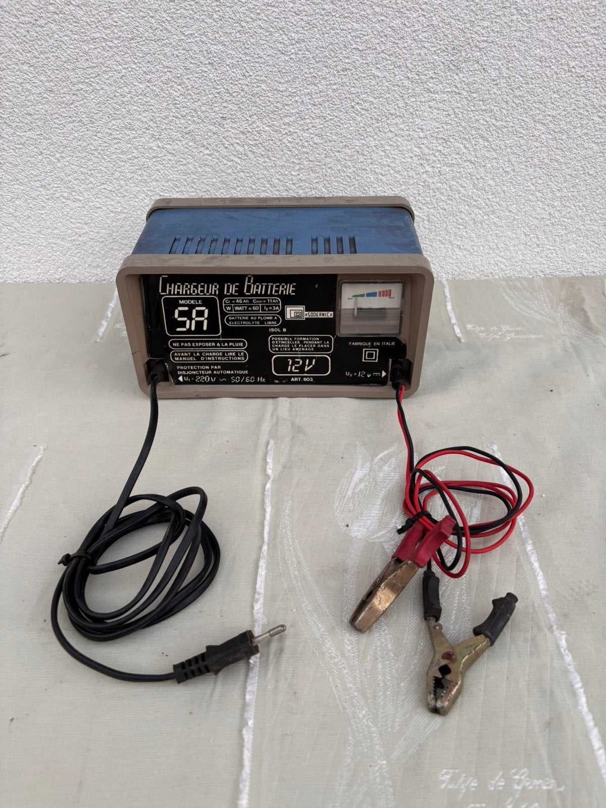 Batterijlader, Ophalen, Gebruikt