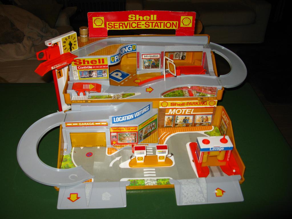 MATCHBOX : Vintage garage, Ophalen of Verzenden, Gebruikt, Auto