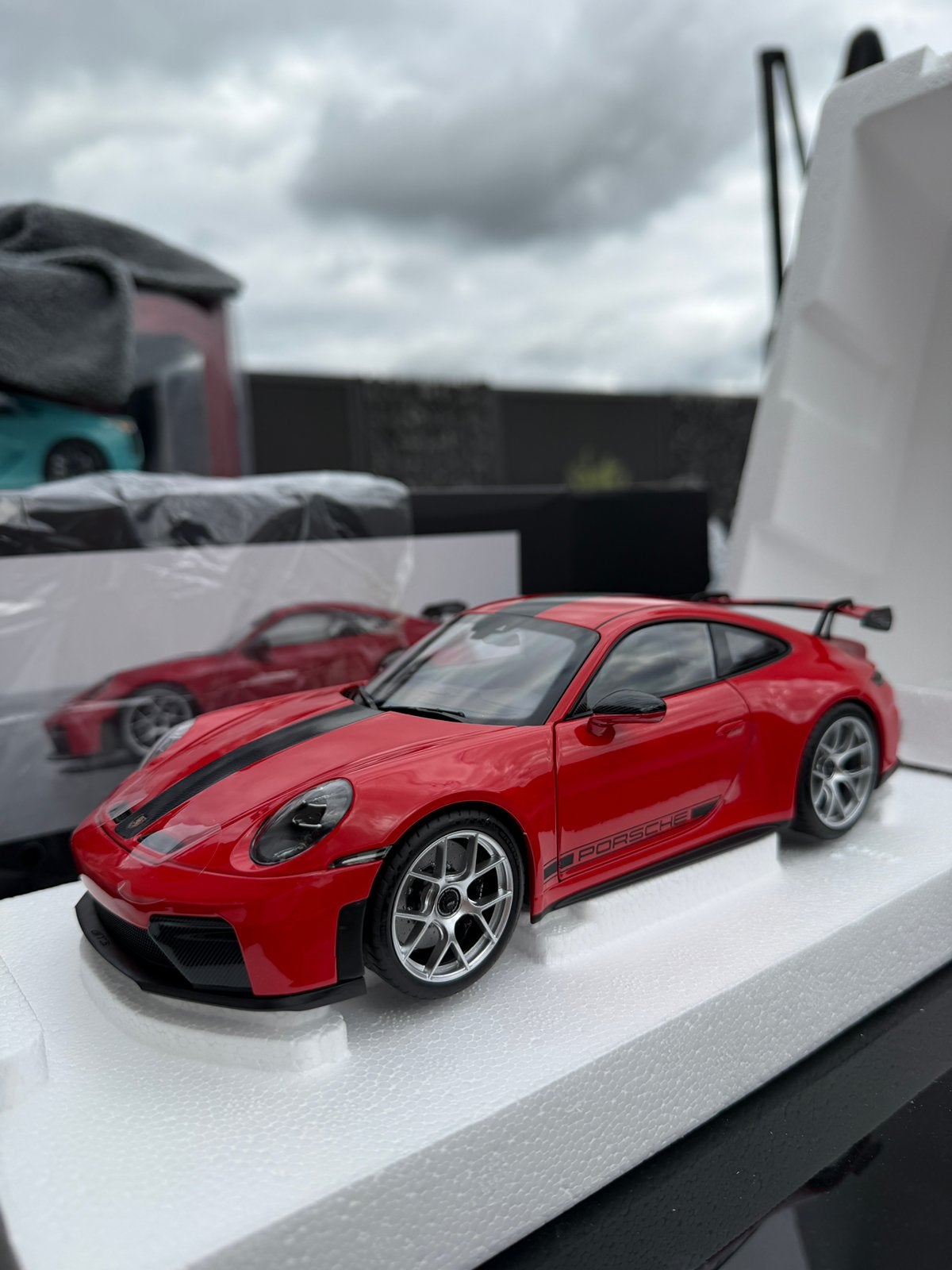 Porsche 992 GT3 dealer model, Ophalen, Zo goed als nieuw