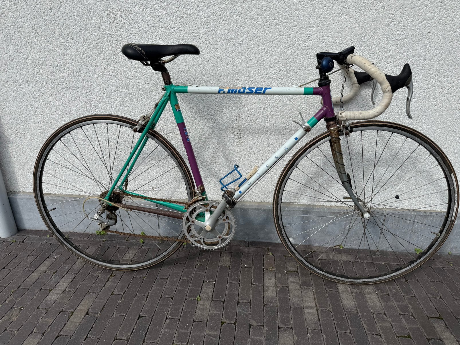 F. Moser classic racefiets, Fietsen en Brommers, Ophalen, Jaren '60 of nieuwer