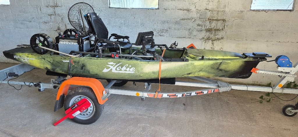 Hobie Pro angler 14 360XR drive, Watersport en Boten, Ophalen, Gebruikt, Overige typen