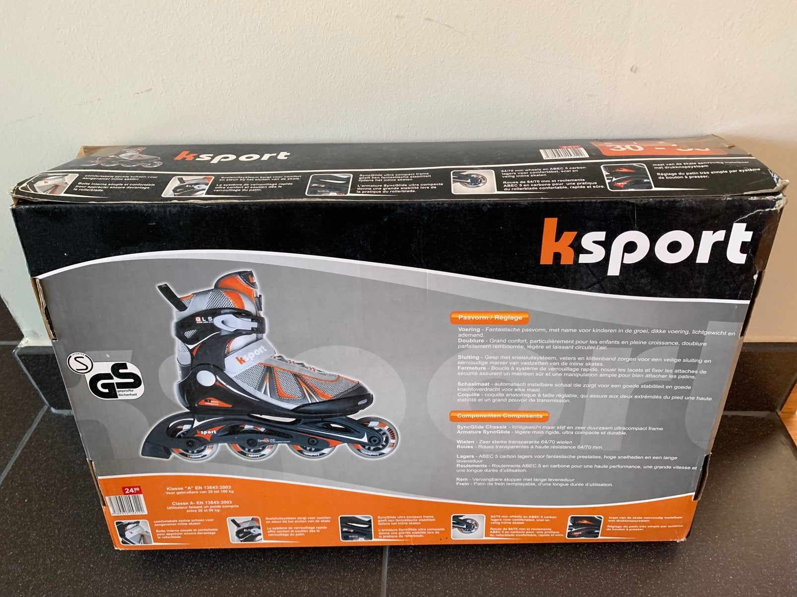 Skeelers maat 30-33, Sport en Fitness, Skeelers, Verstelbaar, Kinderen, Overige typen, Zo goed als nieuw