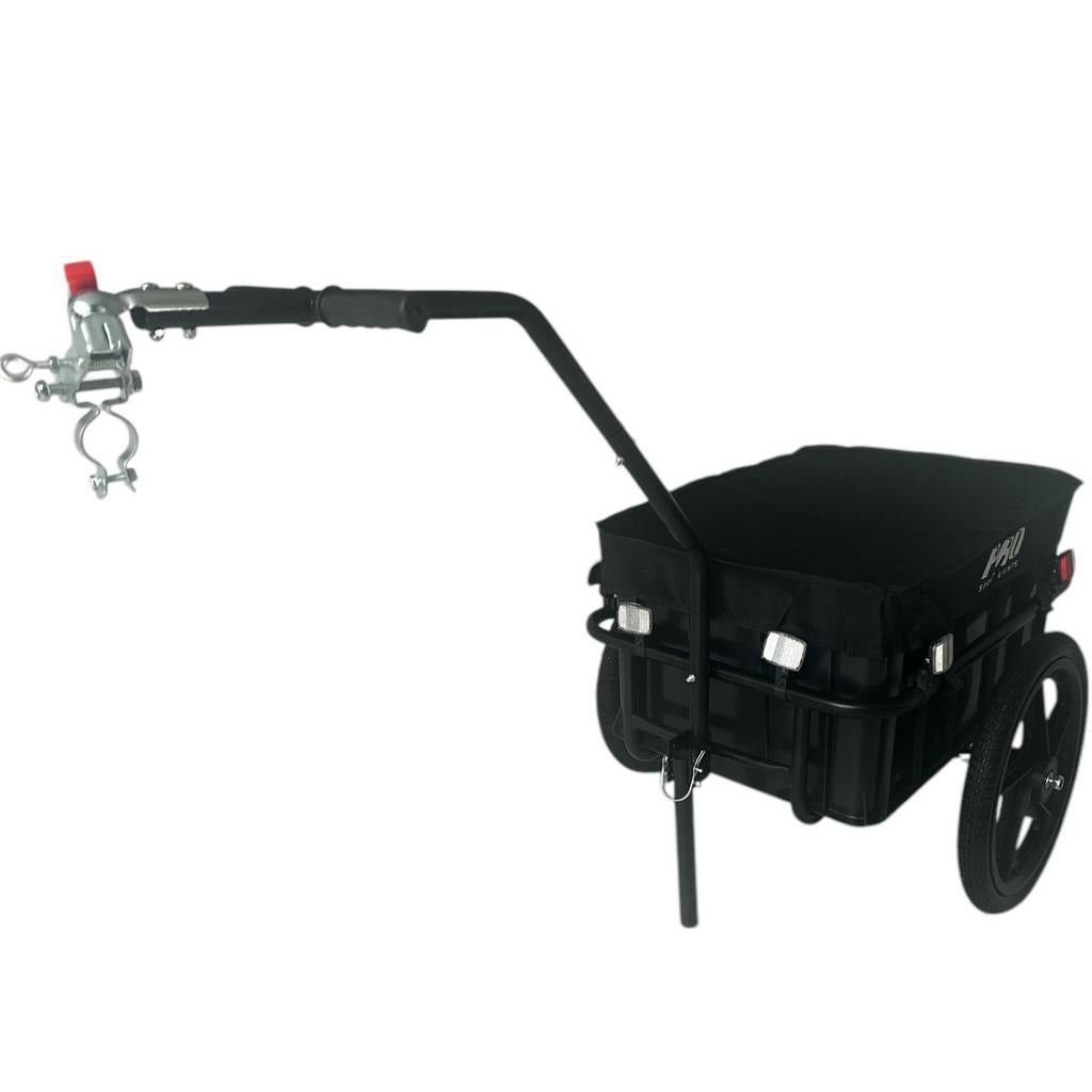 70L Fiets Aanhanger Met Krat Trolley + Reflectoren, Ophalen of Verzenden, Nieuw