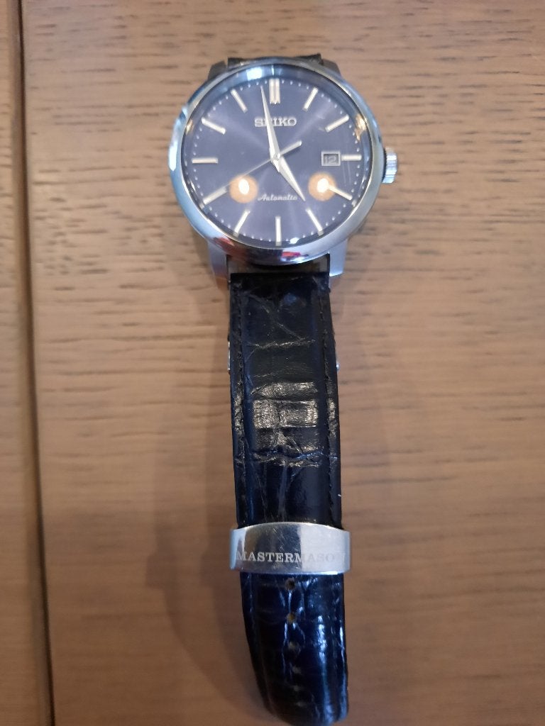 montres, Bijoux, Sacs & Beauté, Montres | Hommes, Montre-bracelet, Seiko, Enlèvement ou Envoi, Cuir