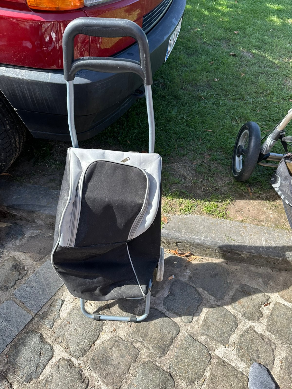 Boodschappentrolley, Ophalen, Gebruikt