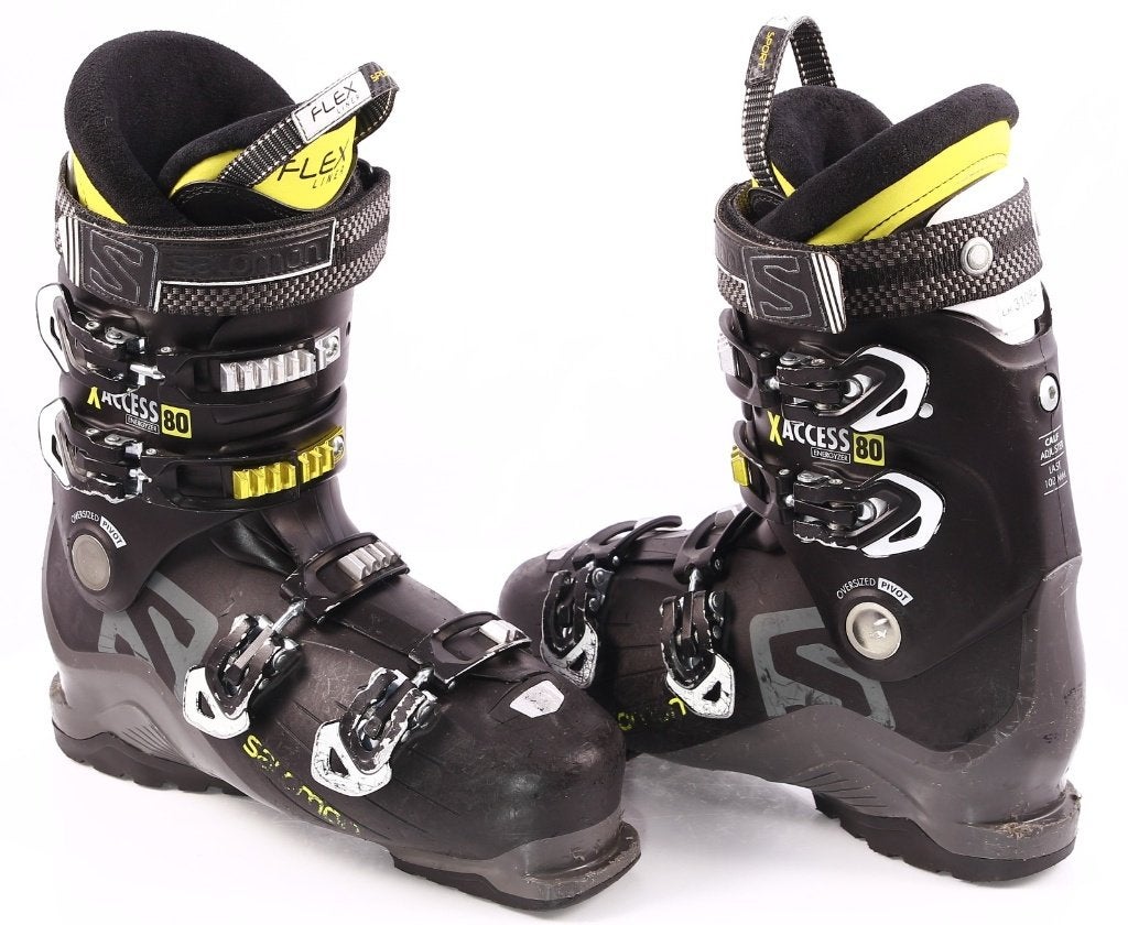 42; 42,5 EU skischoenen SALOMON X ACCESS 80, oversized pivot, Sport en Fitness, Gebruikt, Verzenden, Schoenen, Salomon