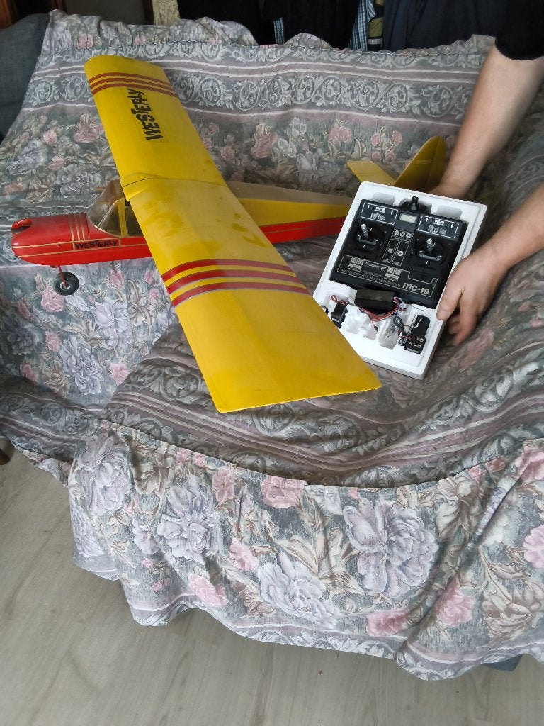 Model vliegtuig, Enlèvement, Comme neuf, Autres types, RTF (Ready to Fly)