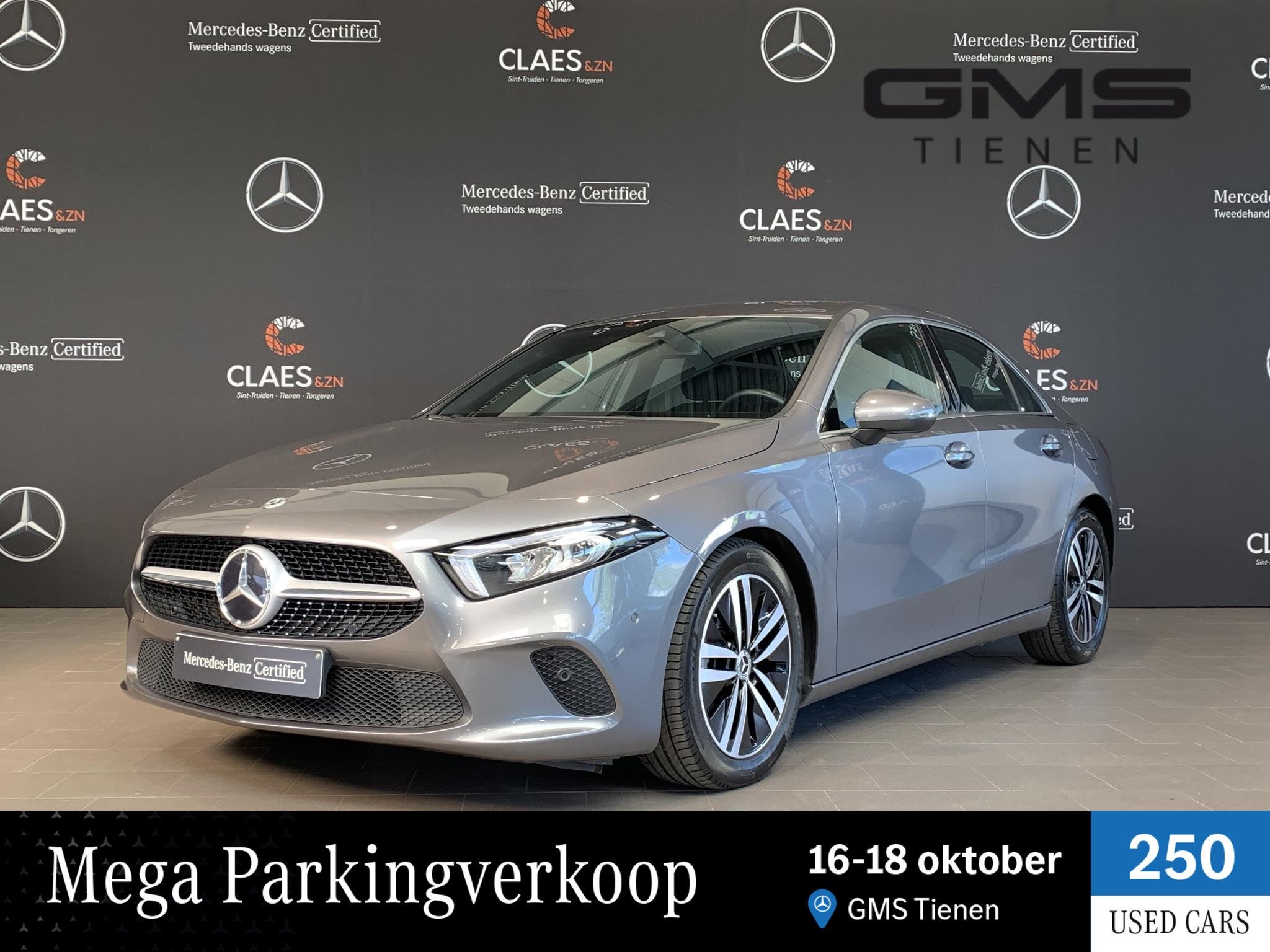 Mercedes-Benz A-klasse Berline 200d Progressive Line - DOS 8, 4 deurs, Stof, Gebruikt, 4 cilinders