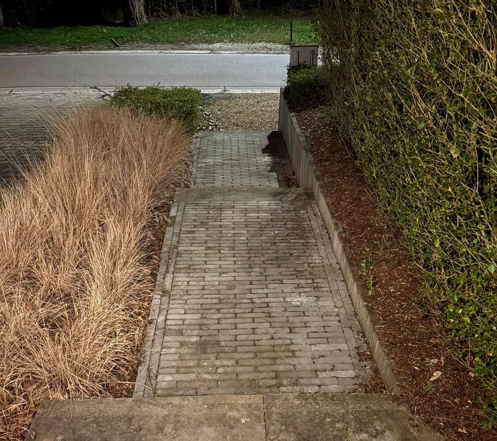 Trap stenen blauwe hardsteen, Tuin en Terras, Ophalen, Zo goed als nieuw