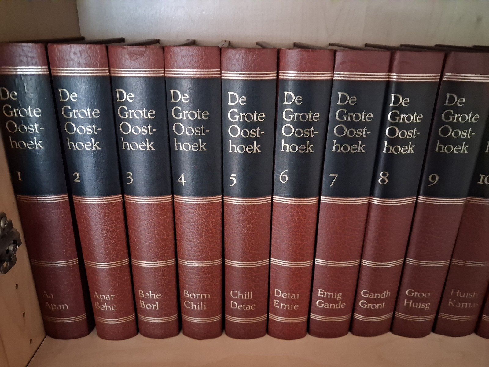 Encyclopédie « De Grote Oosthoek » en 21 volumes et suppléme, Livres, Série complète, Grote Oosthoek, Enlèvement, Général