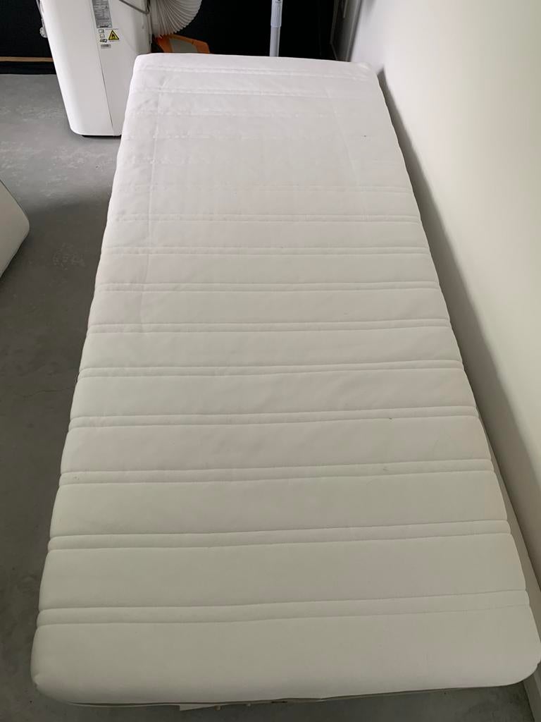 Matras Malvik (Ikea) 90x200cm perfecte staat, Huis en Inrichting, Ophalen, Zo goed als nieuw, 200 cm, Matras