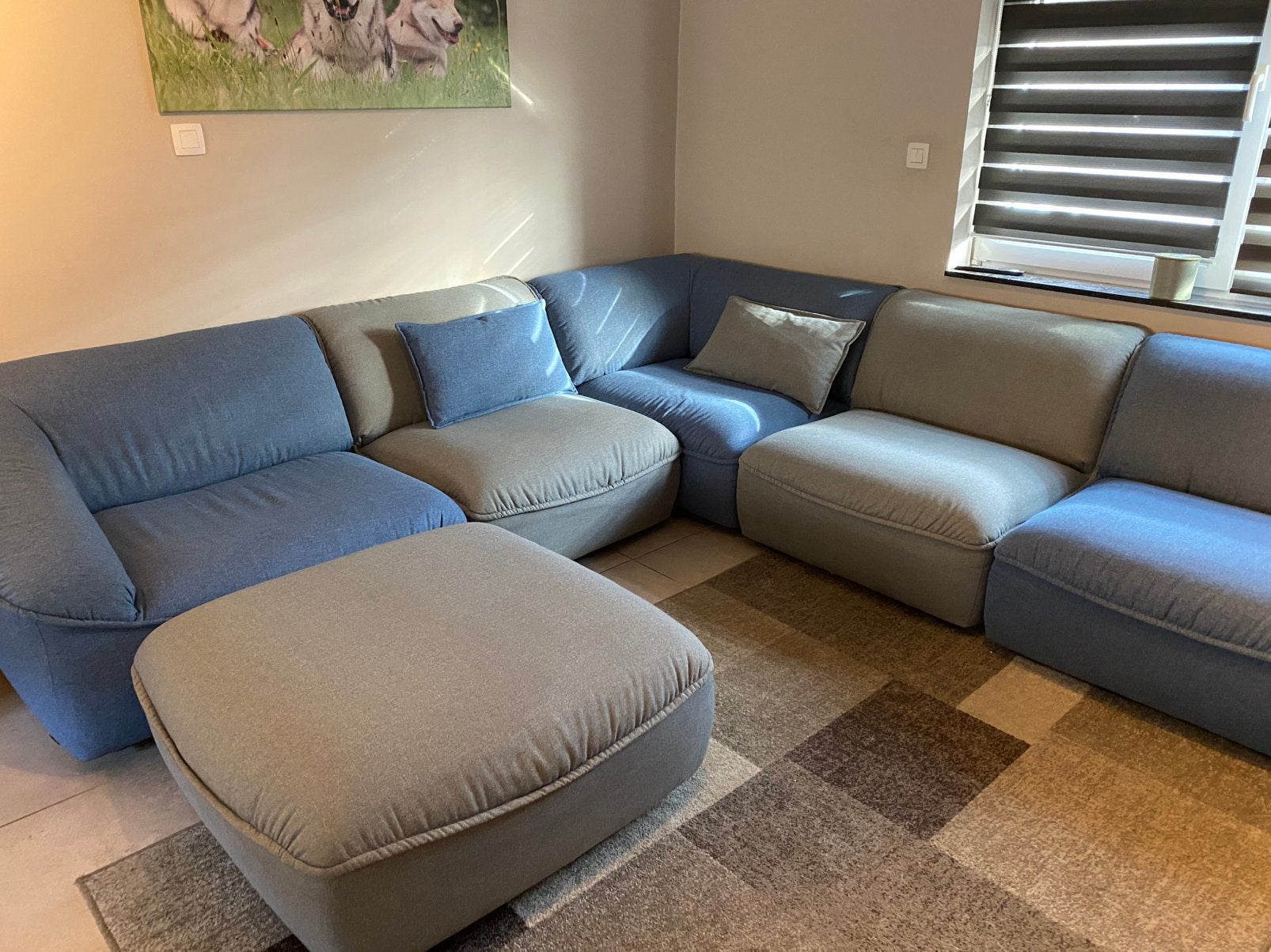 Editions Natuzzi, siège modulable, Maison & Meubles, Enlèvement, Comme neuf