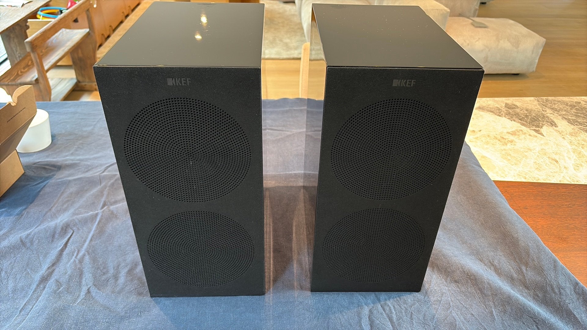 KEF R3 bookshelf speakers, TV, Hi-fi & Vidéo, Enceintes, Enlèvement, Comme neuf, KEF