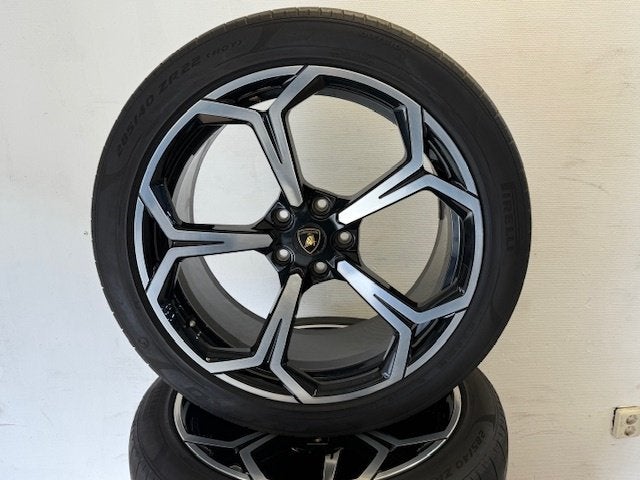 LAMBORGHINI URUS ORG GEBRUIKTE ZOMER BREED VELGENSET 22 INCH, Auto-onderdelen, Banden en Velgen, Gebruikt, Overige maten, Ophalen of Verzenden