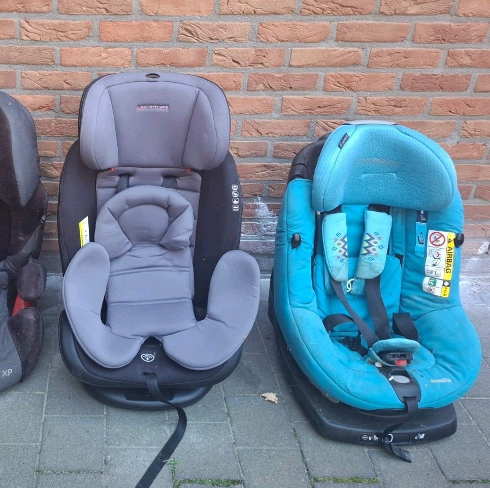 draaibare autostoel, Ophalen, Gebruikt