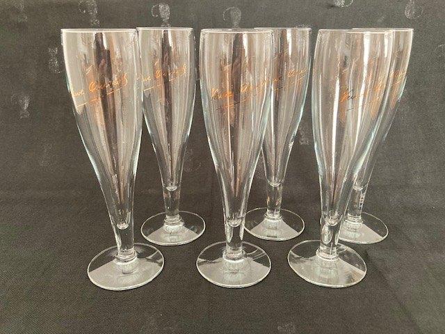 6 coupes à champagne, Enlèvement ou Envoi, Neuf, Verre, Verre ou Verres