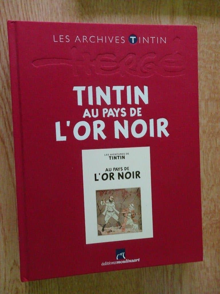Les Archives Tintin en N&B - Au pays de l'or noir, Livres, Enlèvement ou Envoi, Une BD, Comme neuf, HERGE