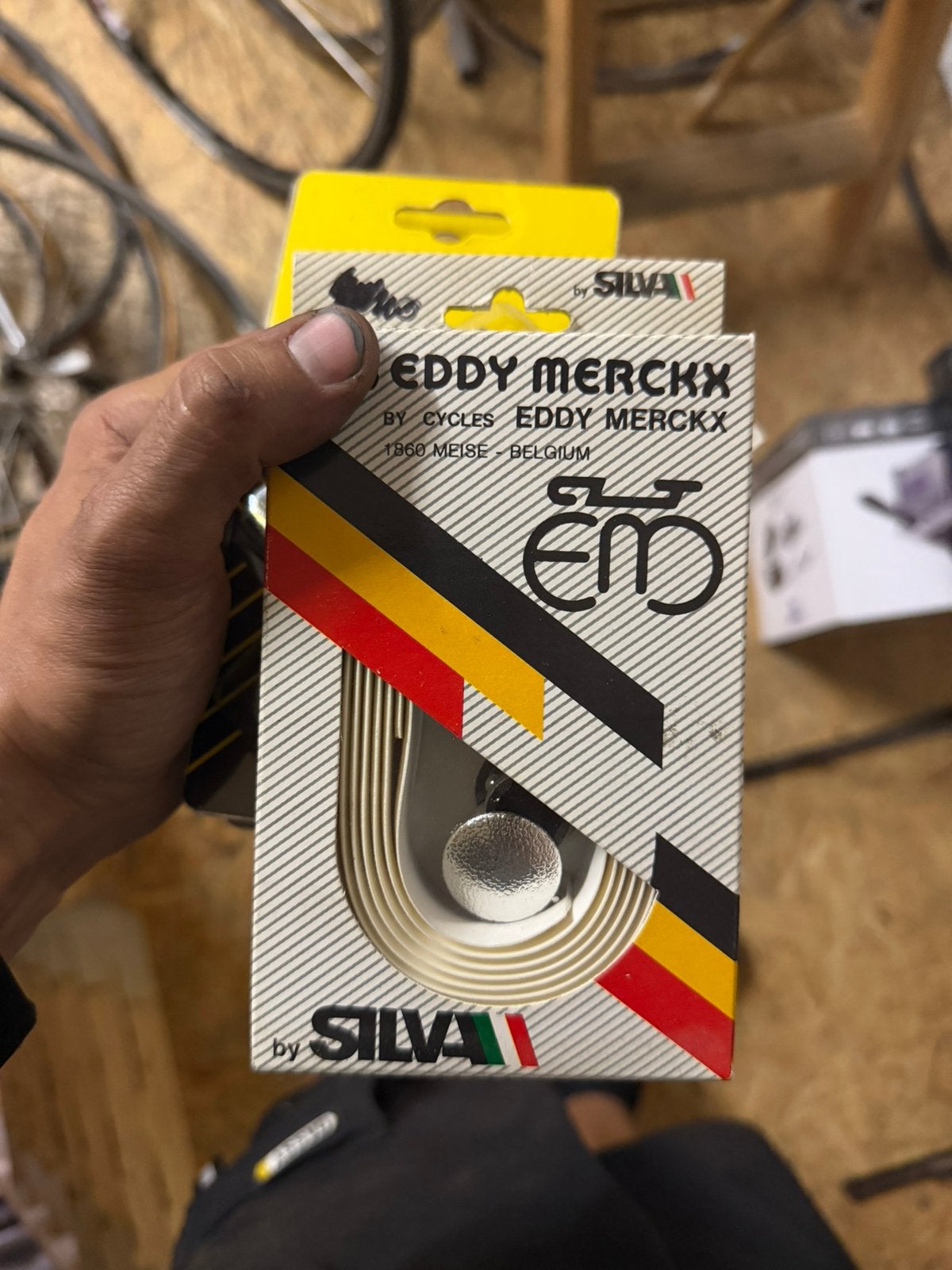 Ruban adhésif pour guidon Silva Eddy Merckx, Enlèvement ou Envoi