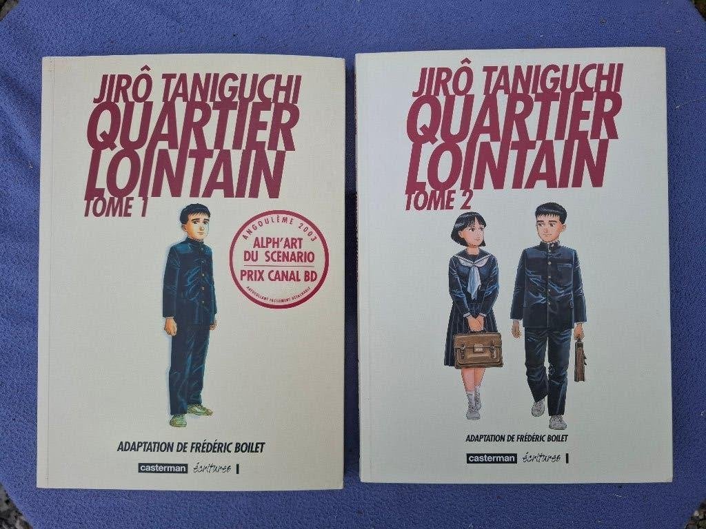 QUARTIER LOINTAIN TOMES 1 ET 2 SERIE COMPLETE TBE EO/RE, Complete serie of reeks, Ophalen of Verzenden, Zo goed als nieuw