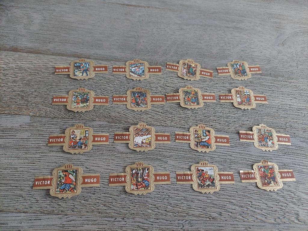 sigarenbandjes Victor Hugo - "klein duimpje", Ophalen of Verzenden, Zo goed als nieuw, Sigarenbandjes