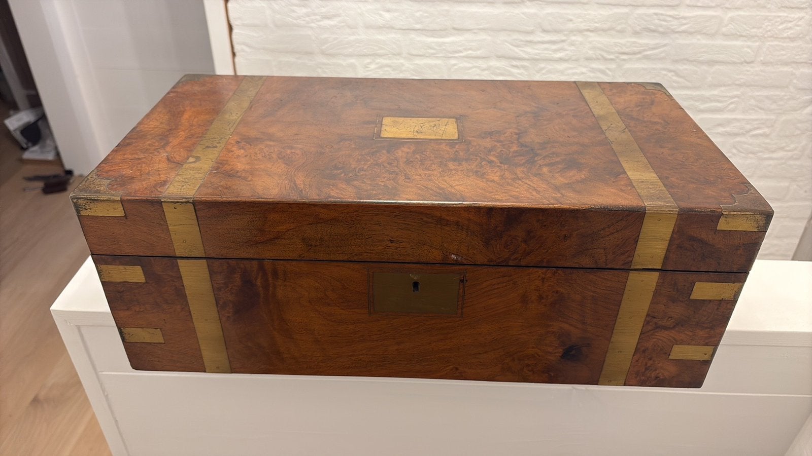 Ancien écritoire de voyage 1860, Antiquités & Art, Enlèvement ou Envoi
