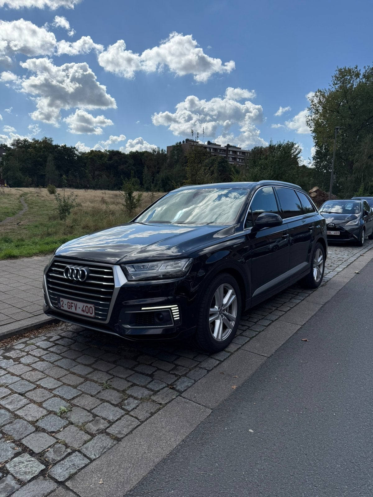 Audi Q7 3.0 Tdi etron, Auto's, Automaat, Zwart, Leder, Diesel